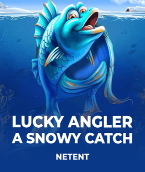 Lucky Angler: A Snowy Catch