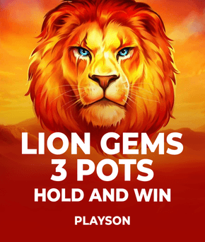 Lion Gems 3 Pots: Hold And Win