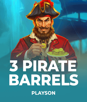 3 Pirate Barrels