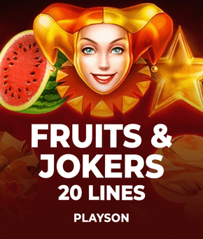 Fruits & Jokers: 20 lines